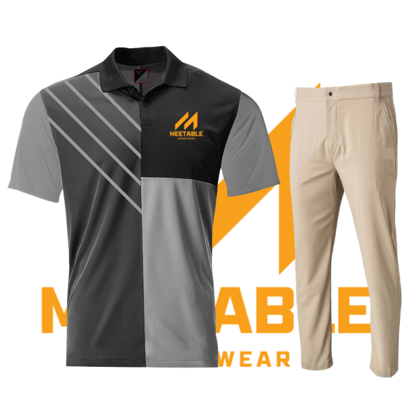 Golf Uniform - Grey | Red | Blue | Mustard