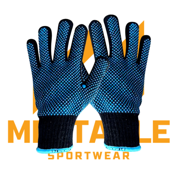 Seamless Knitted Gloves Single Side & Double Side Dotted - Image 3