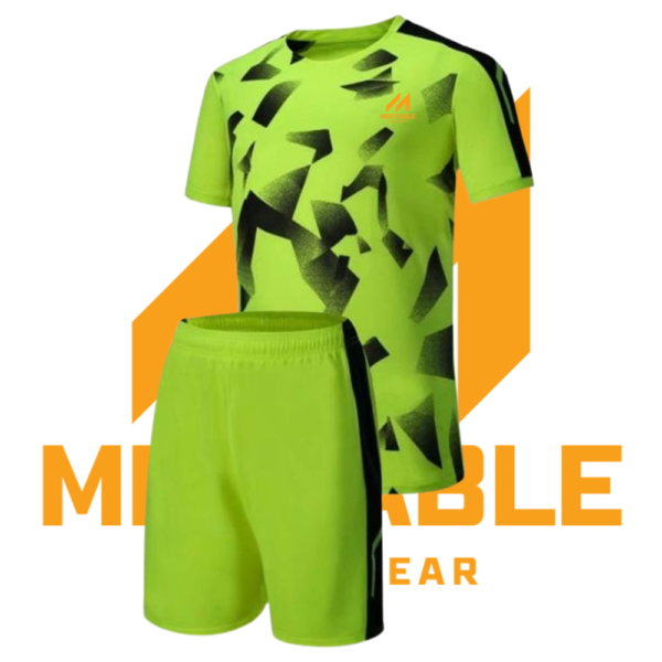 Soccer Match Wear Uniform Sublimation – Purple | White - Image 2