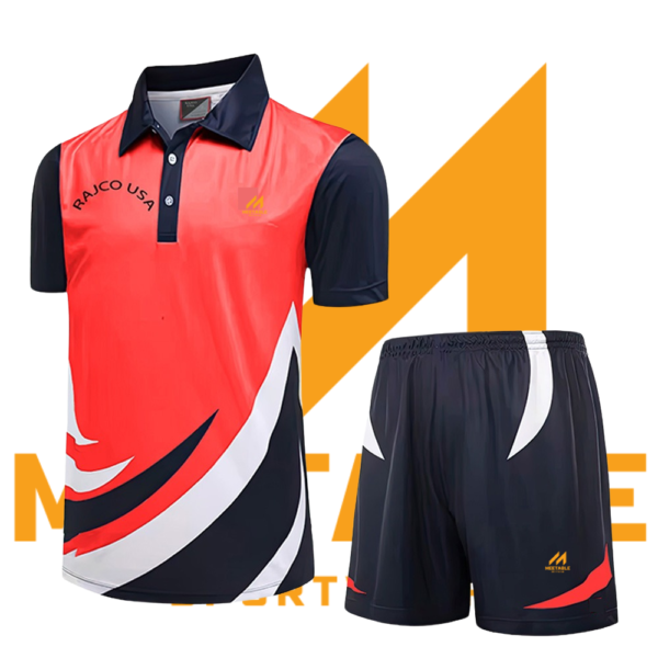Match Wear Tennis Kit - Red | Black