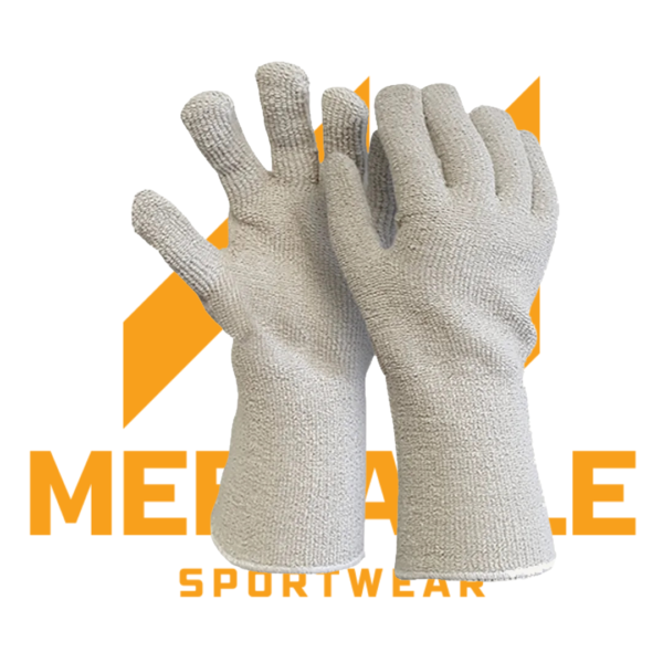 Seamless Knit Terry Gloves - Image 4