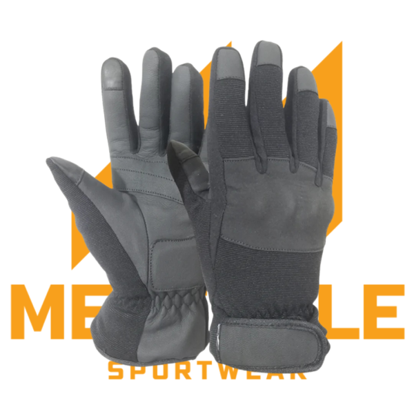 Biker Gloves – Hard Shell Knuckles - Image 4
