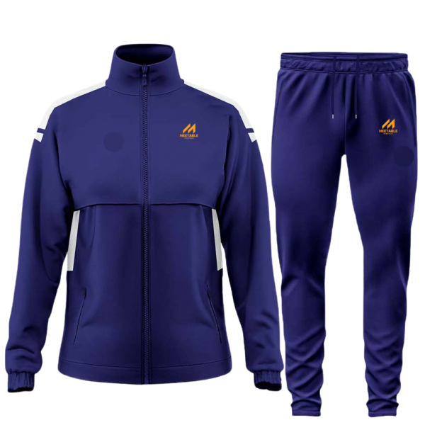 Women’s Sports Tracksuit – Navy Blue