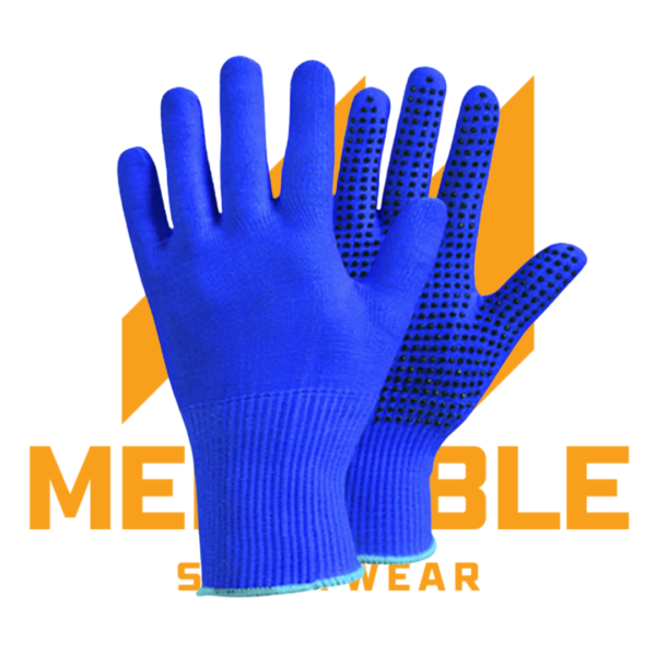 Polyester Knit Gloves Pvc Dotted Gloves - Image 4