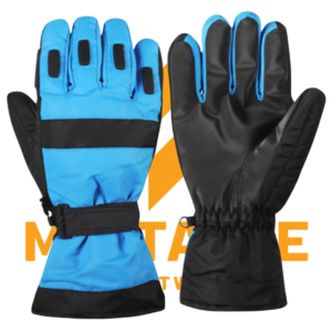 Ladies Ski Gloves Fleece Lined Breathable Warm Waterproof Skiing Gloves