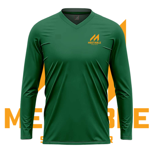Sports Shirt V-Neck – Green