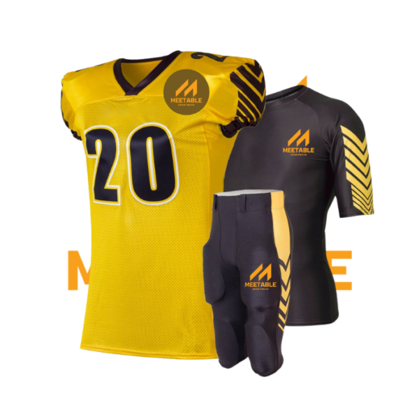 American Football Team Wear - Yellow | Green | Black