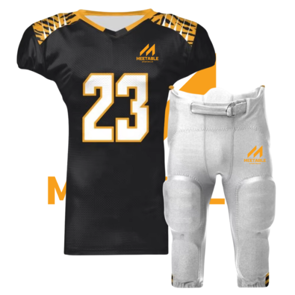 American Football Team Wear - Black | Mustard | Purple | Yellow