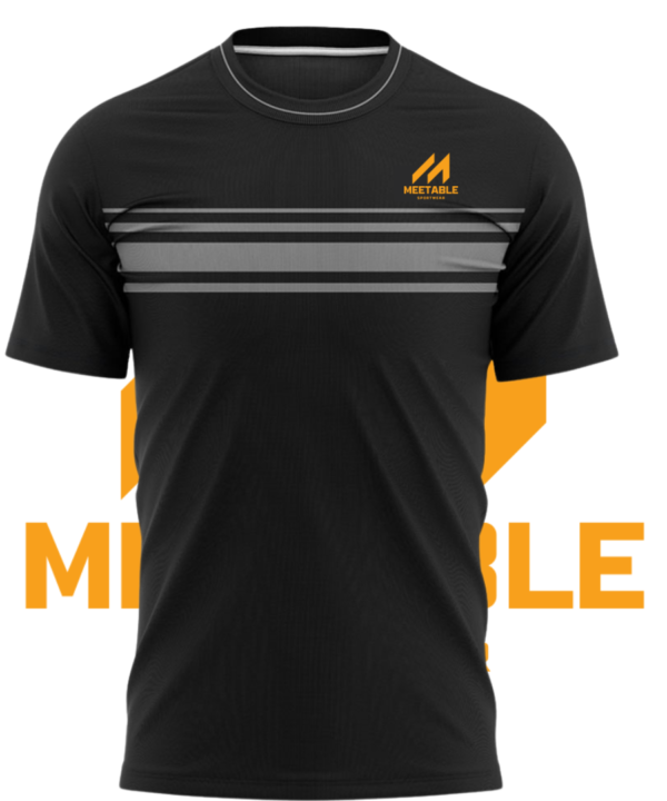 Tennis Gents T-Shirts - Black